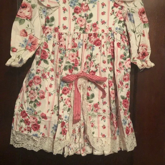 Handmade girls dress with bloomers - Picture 2 of 5